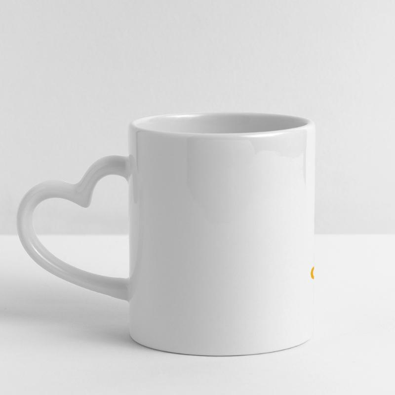 Grain Guru – Style de blé méditatif Mug panoramique avec anse en forme de cœur