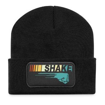 Funny Couple Shake N Bake - Car Racing Lover Gift - Recycled Patch Beanie - black - Front