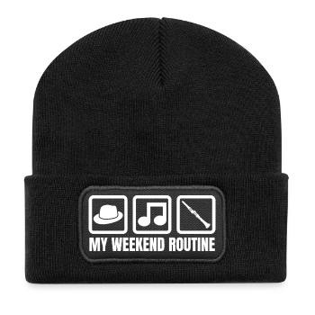 Clarinet Weekend - Recycled Patch Beanie - black - Front