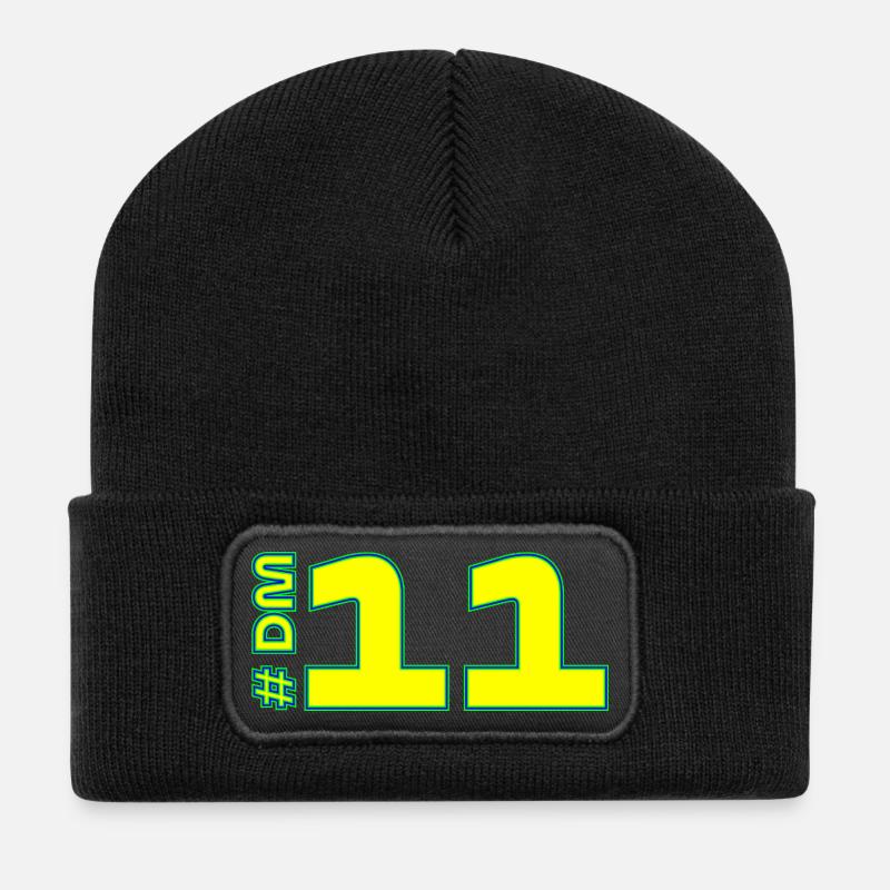 -DM11-2026 - Recycled Patch Beanie - black