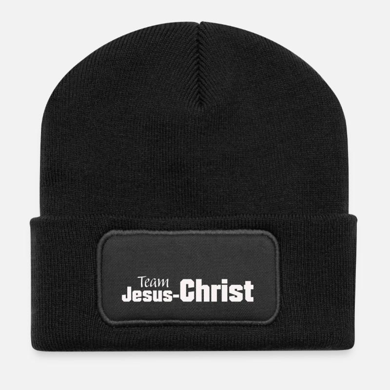 Team Jesus-Christ - Recycled Patch Beanie - black