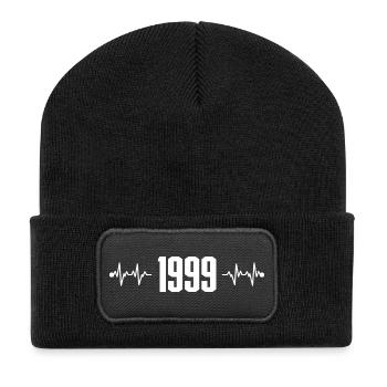 Battement de cœur 1999 - Beanie recyclé à patch - noir - Devant