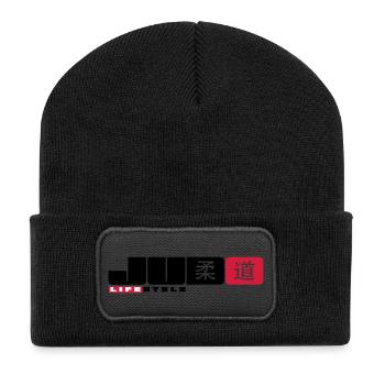 judo - Recycled Patch Beanie - black - Front