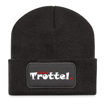 Dear Idiot Clumsy - Recycled Patch Beanie - dark grey - Front
