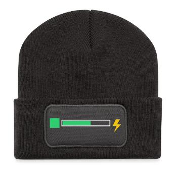 energy - Recycled Patch Beanie - dark grey - Front