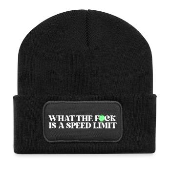 Car - Recycled Patch Beanie - black - Front