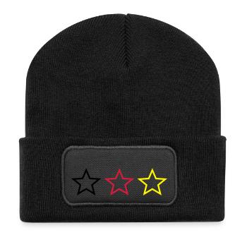 Football star Germany - Recycled Patch Beanie - black - Front