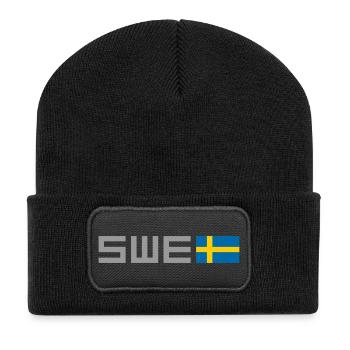 Sweden - Recycled Patch Beanie - black - Front