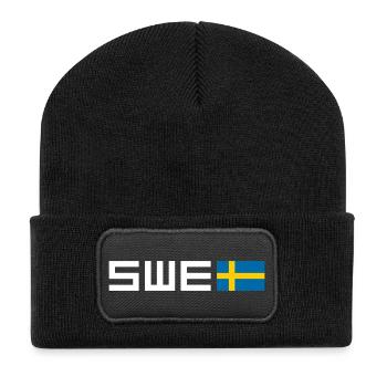 Sweden - Recycled Patch Beanie - black - Front