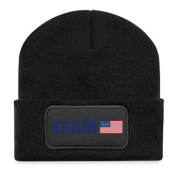 Team USA - Recycled Patch Beanie - black - Front