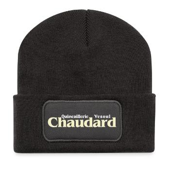 Quincaillerie Chaudard Vesoul Film Culte Compagnie - Recycelte Patch Beanie - Dunkelgrau - Vorne