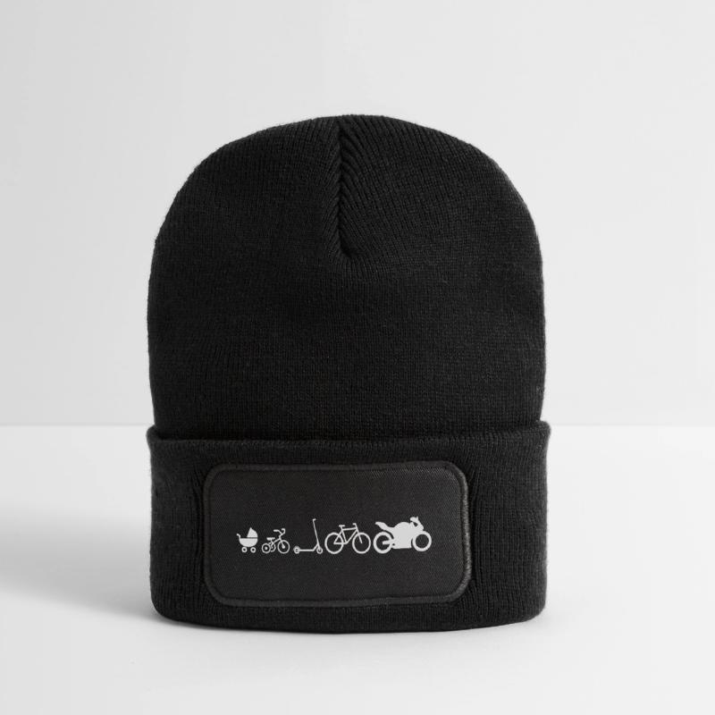 Motorad Evolution Development Funny Recycled Patch Beanie