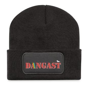 Dangast6_600dpi - Recycelte Patch Beanie - Dunkelgrau - Vorne