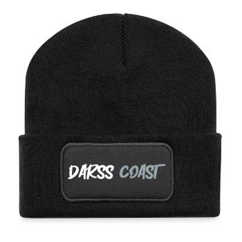 DarssCoast - Original Brand - Recycelte Patch Beanie - Schwarz - Vorne