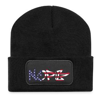 No Kings in America since 1776 - Recycled Patch Beanie - black - Front