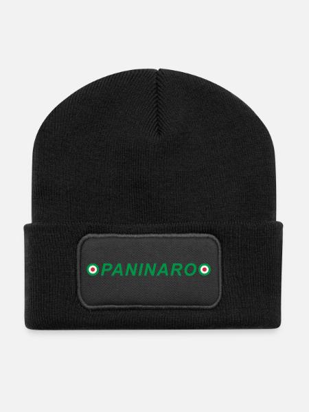 Paninaro - Recycled Patch Beanie - black