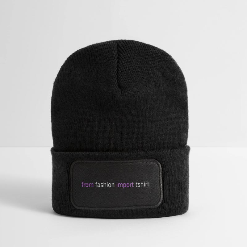 Beanie recyclé à patch