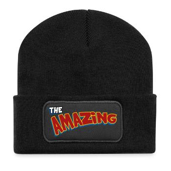 The amazing me - Recycled Patch Beanie - black - Front