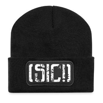 sic! cool - Recycled Patch Beanie - black - Front