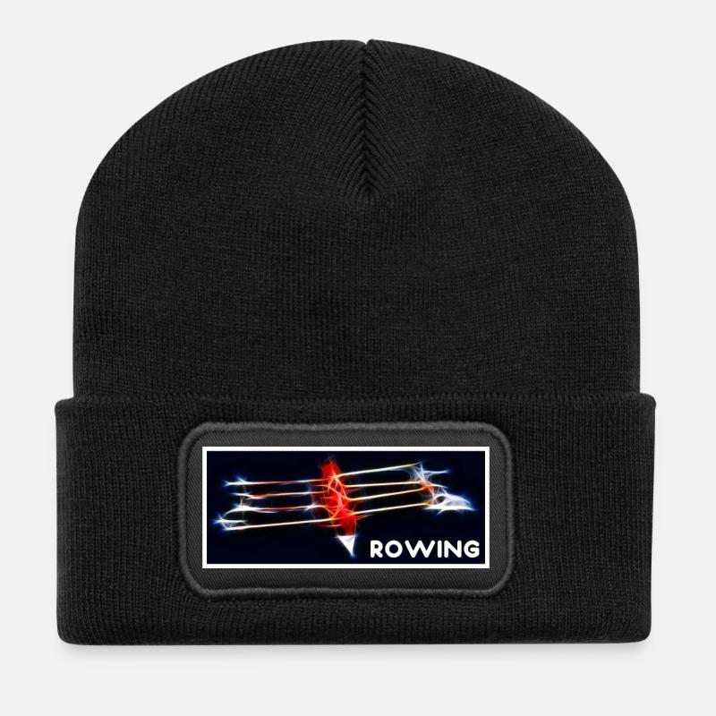 Aviron - Aviron - Beanie recyclé à patch - noir