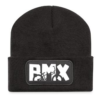 Chemise de pilote BMX – Cool Bike Design - Beanie recyclé à patch - charbon - Devant