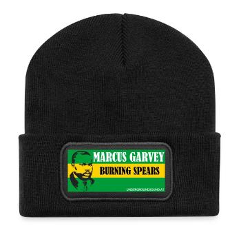 Garvey Brennender Speer Shirt - Recycelte Patch Beanie - Schwarz - Vorne