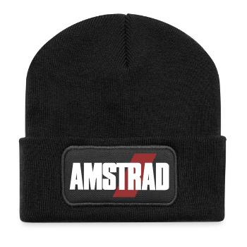 Logo Amstrad Classique – Style Vintage 03 - Beanie recyclé à patch - noir - Devant