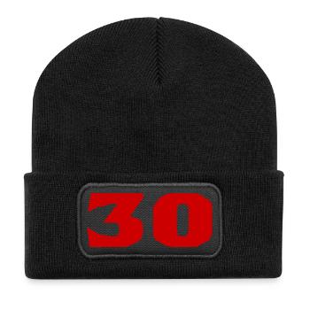 30. 30 YEARS. 30th ANNIVERSARY. 30TH ANNIVERSARY. - Recycled Patch Beanie - black - Front