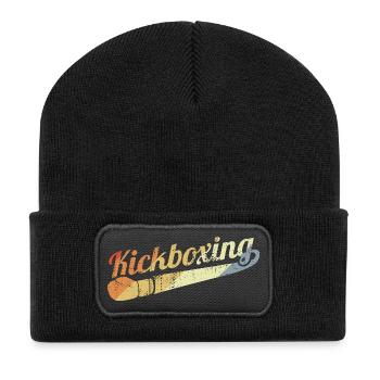 Vintage Kickboxing - Recycled Patch Beanie - black - Front