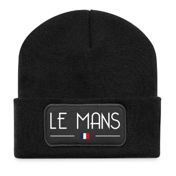 French city - Recycled Patch Beanie - black - Front