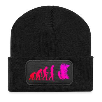 Clear Motocross Message - Recycled Patch Beanie - black - Front