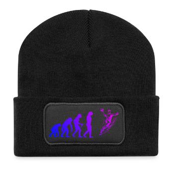 Handball Love to Wear pour les hommes - Beanie recyclé à patch - noir - Devant