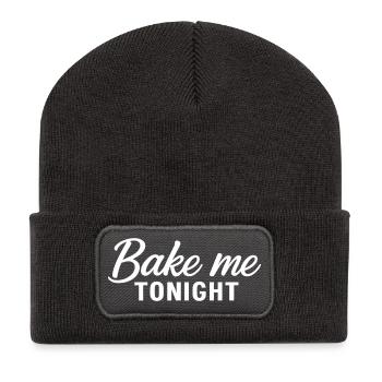 Bake Me Tonight - Recycled Patch Beanie - dark grey - Front