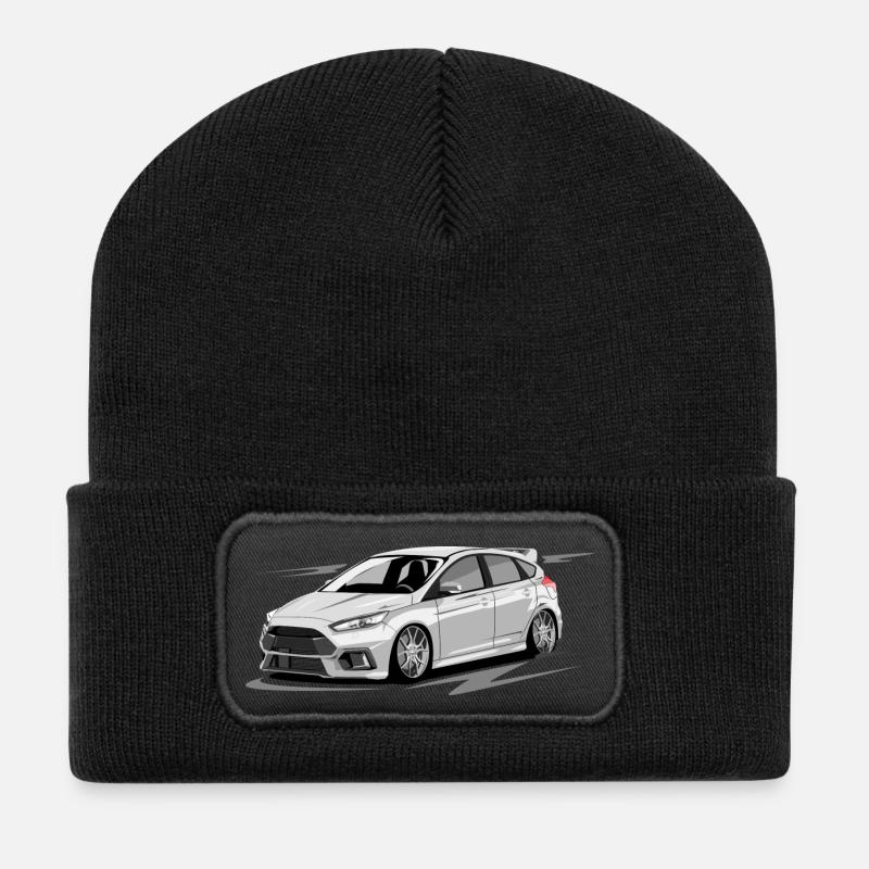 Focus MK3 RS without driver - Recycled Patch Beanie - black