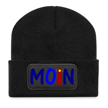 Moin Friesland - Recycled Patch Beanie - black - Front