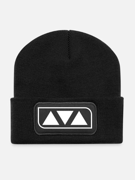 Island Collection - Recycled Patch Beanie - black