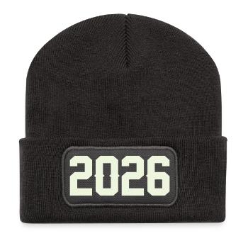 2026 - Recycelte Patch Beanie - Dunkelgrau - Vorne