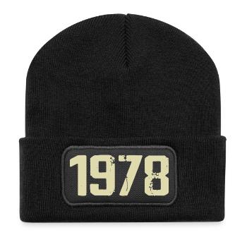 Jubilé 1978 - Beanie recyclé à patch - noir - Devant