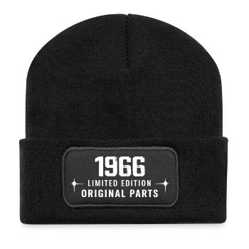 Millésime 1966 - Beanie recyclé à patch - noir - Devant
