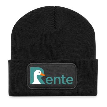 La légende est un retraité retraité qui dit un retraité drôle - Beanie recyclé à patch - noir - Devant
