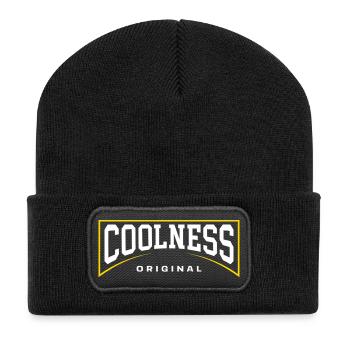 Coolness Original - Recycelte Patch Beanie - Schwarz - Vorne