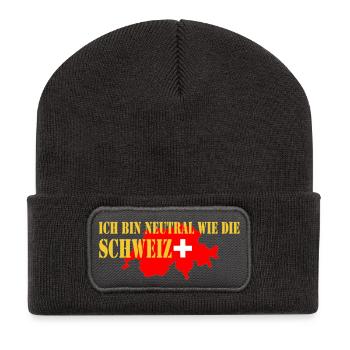 schweiz - Recycled Patch Beanie - dark grey - Front