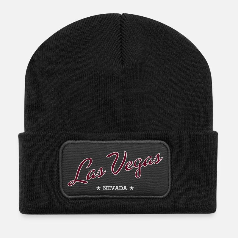 Las Vegas - Recycled Patch Beanie - black