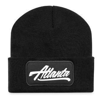 Chemise Atlanta - Beanie recyclé à patch - noir - Devant