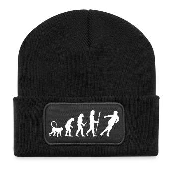 Development of roller derby - Recycled Patch Beanie - black - Front