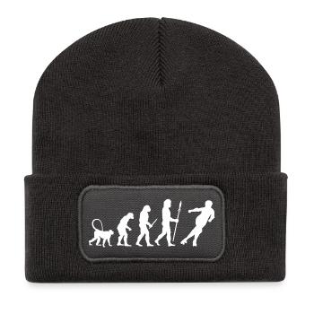 Development of roller derby - Recycled Patch Beanie - dark grey - Front