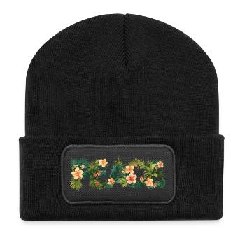 Peace - Summer Vibes - Recycled Patch Beanie - black - Front