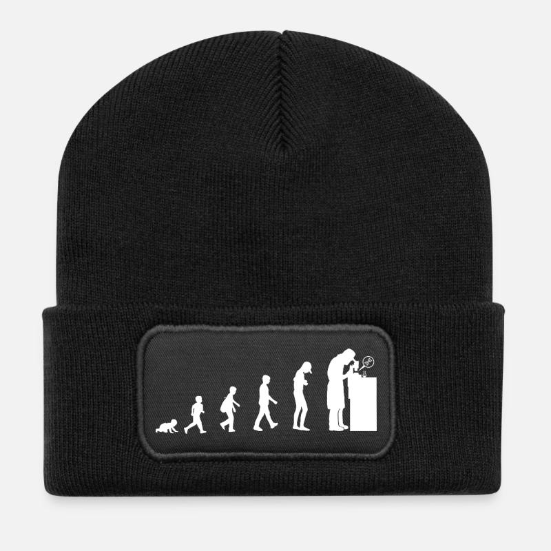 biologist-01 - Recycled Patch Beanie - black