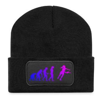 Pickleball player gift for pickleball pro fans - Recycled Patch Beanie - black - Front