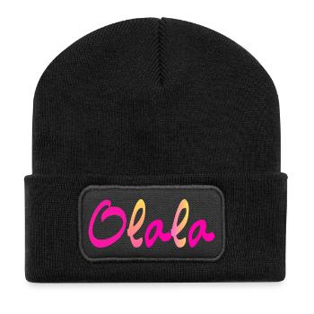 Olala - Recycled Patch Beanie - black - Front